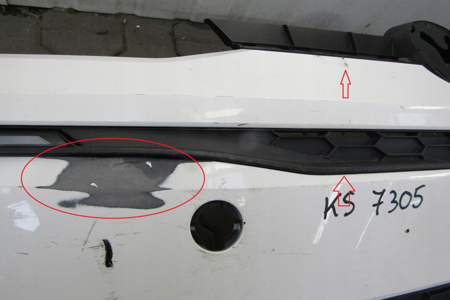 Front Bumper VW E-UP 1S0 Lift 16-