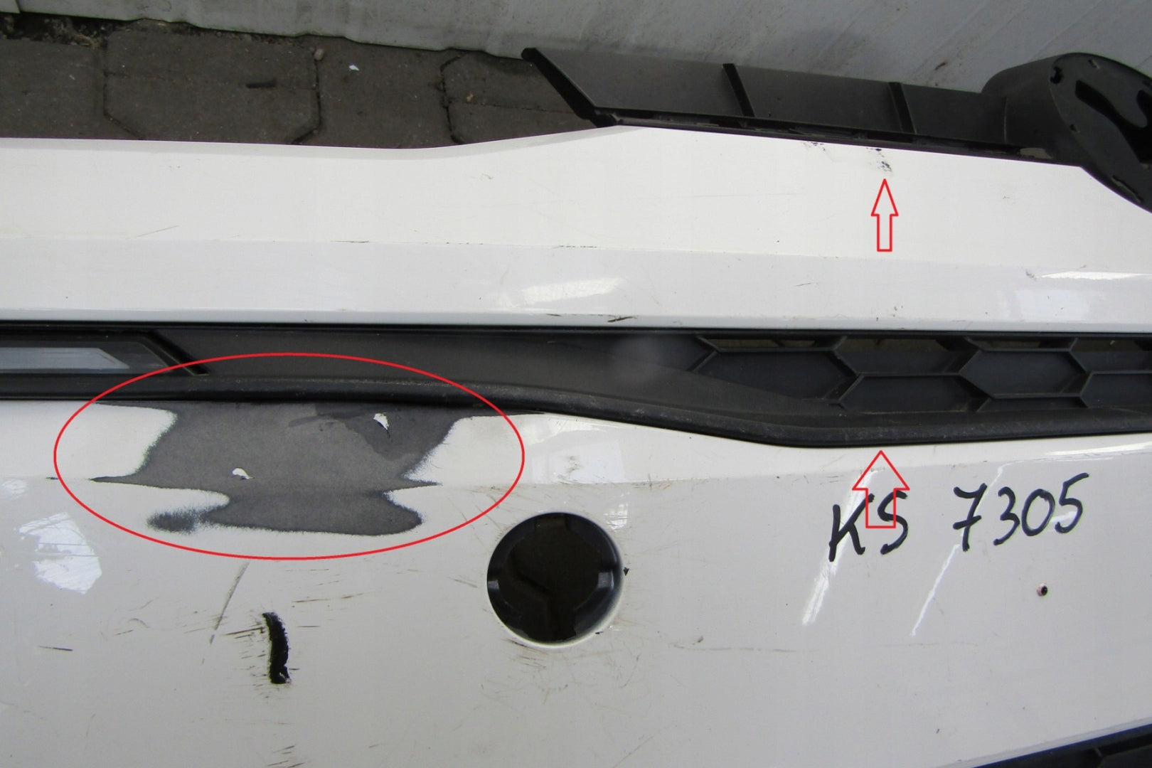 Front Bumper VW E-UP 1S0 Lift 16-