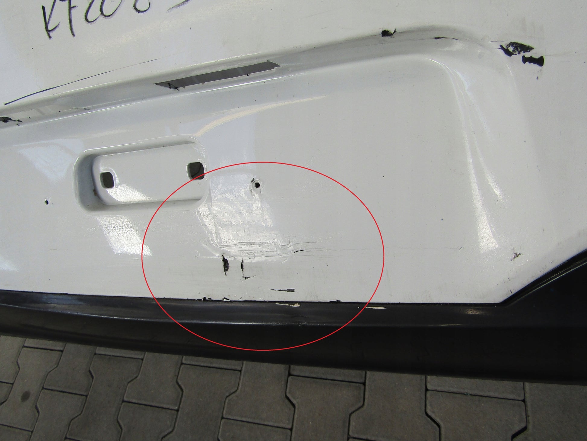 Rear bumper BMW 6 F12 F13 M-PACKAGE