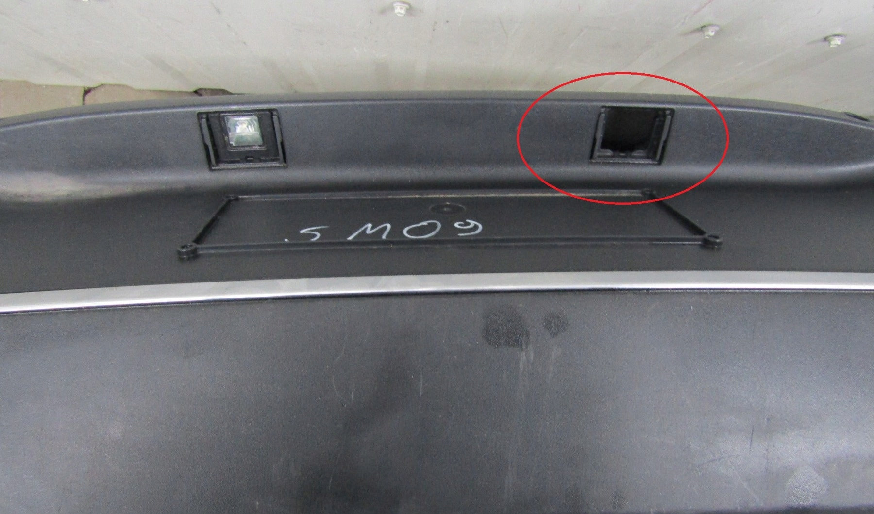 Rear bumper MERCEDES EQA H243 W243 AMG