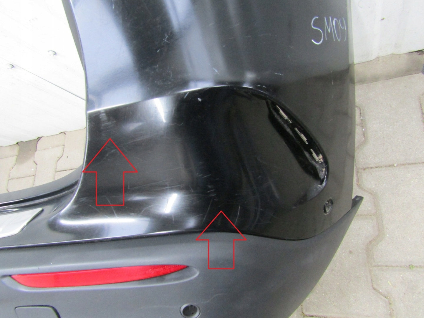 Rear bumper MERCEDES EQA H243 W243 AMG