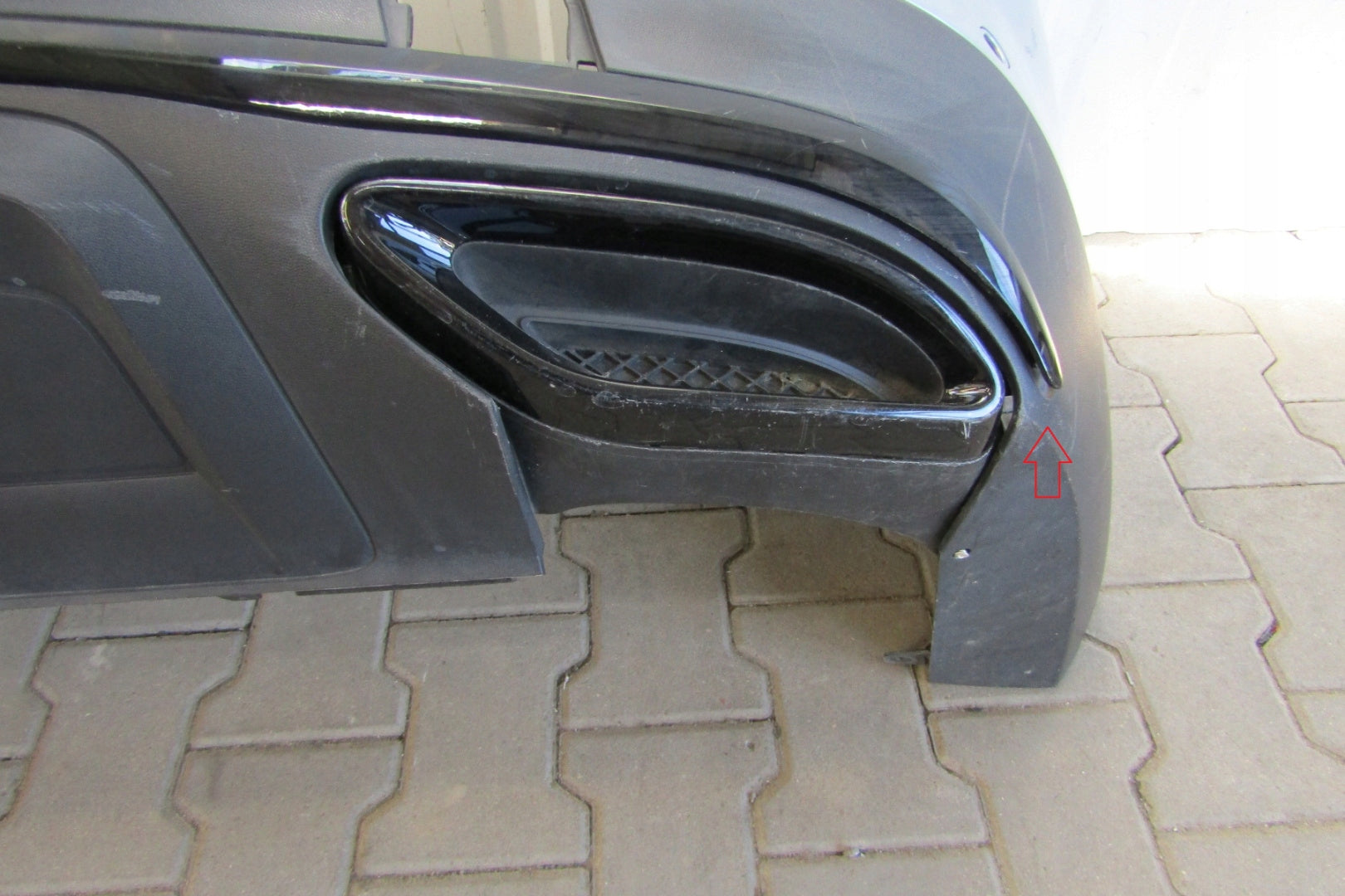Rear Bumper Mercedes GLC X253 AMG HYBRID 15-18