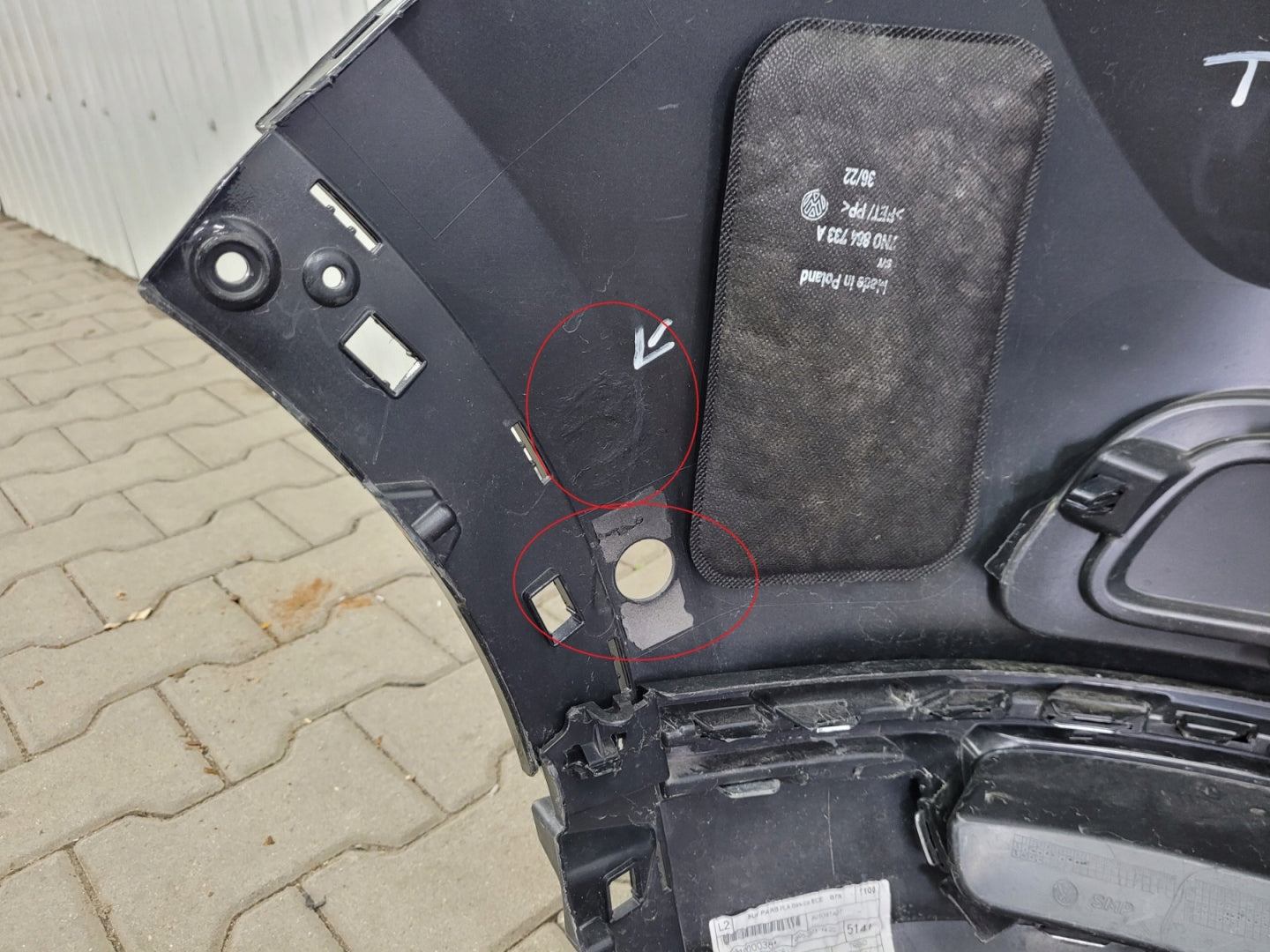 Rear bumper VW T-Roc T Roc 2GA LIFT 21-