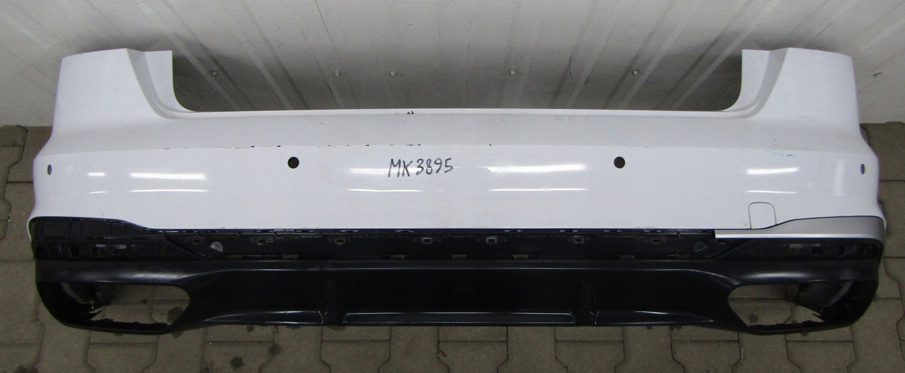 Rear bumper Audi A4 B9 8W5 S-Line SEDAN LIFT 19-