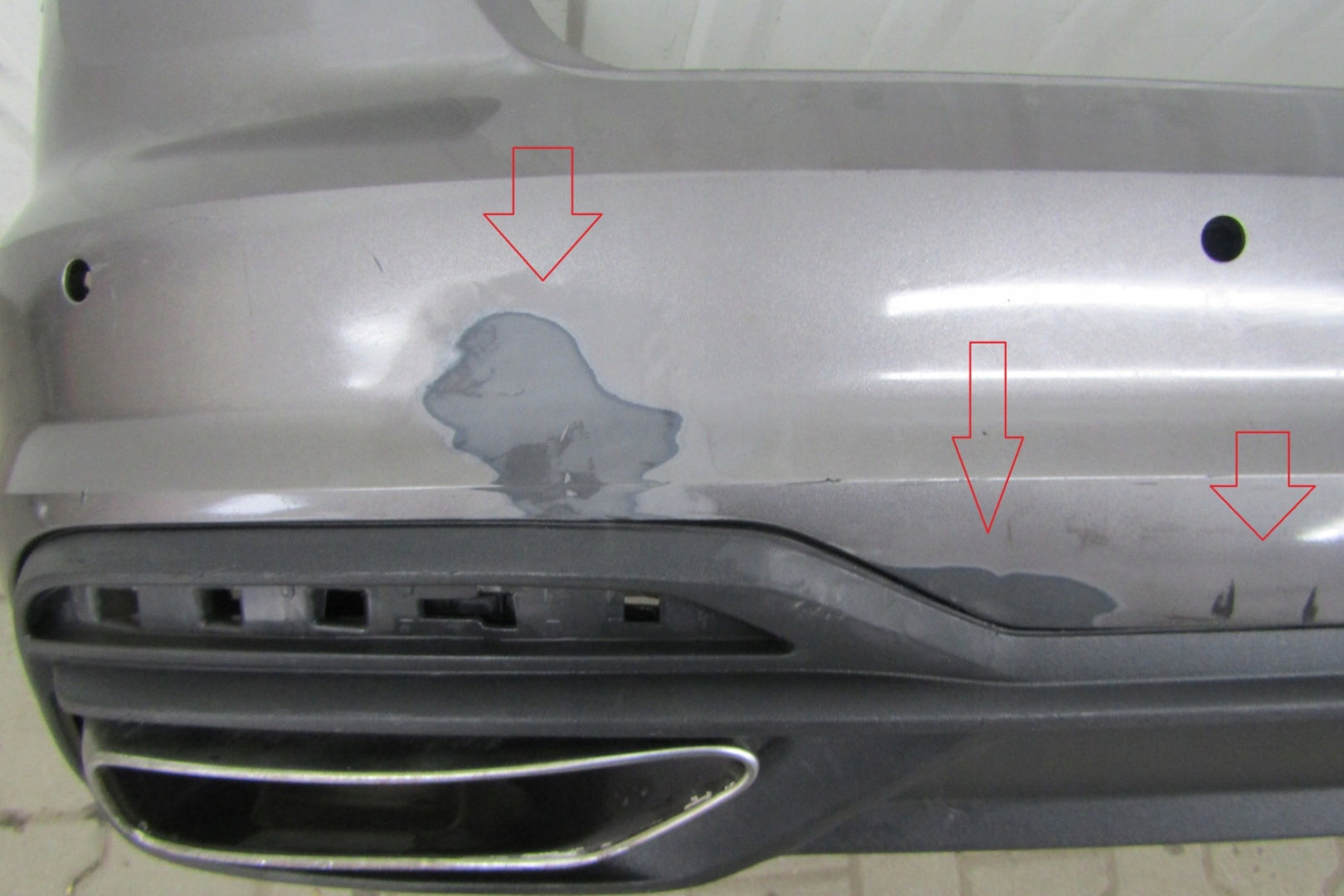 Rear Bumper for Audi A4 B9 8W5 Sedan LIFT 19- PDC