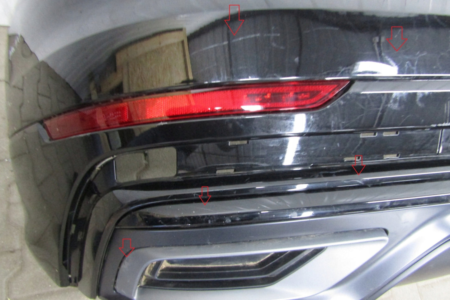 Audi Q8 S Line Rear Bumper 4M8 2018-