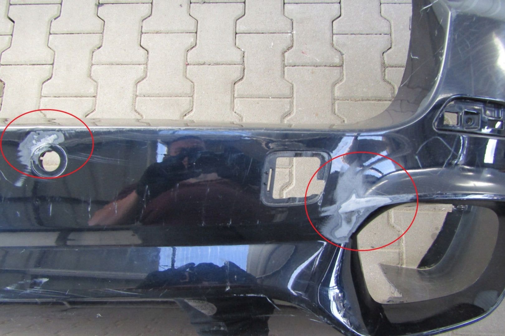 Rear bumper for BMW X5 F15 M-Package 13-18