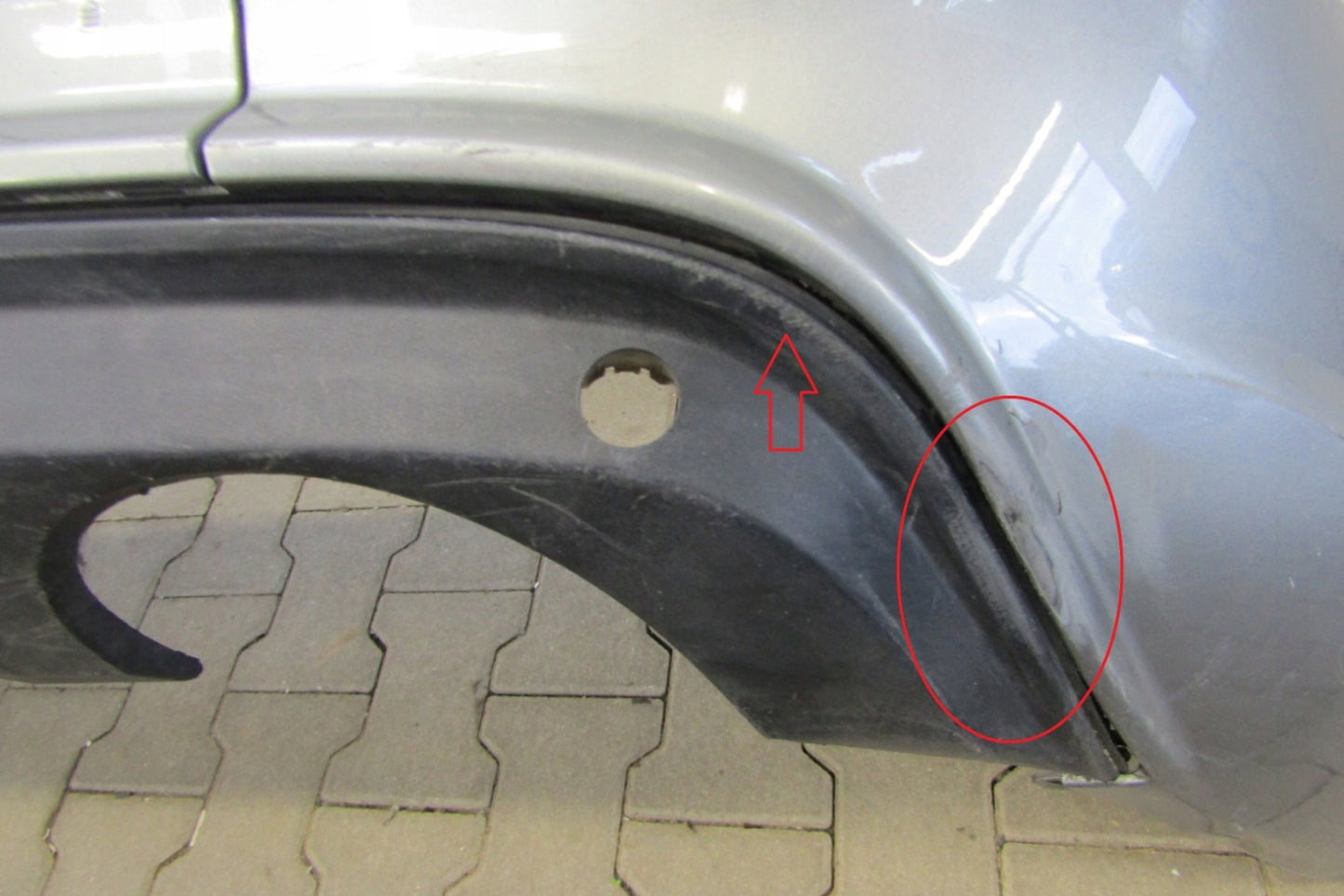 Rear Bumper for C-Class 204 AMG Wagon Lift 11-14