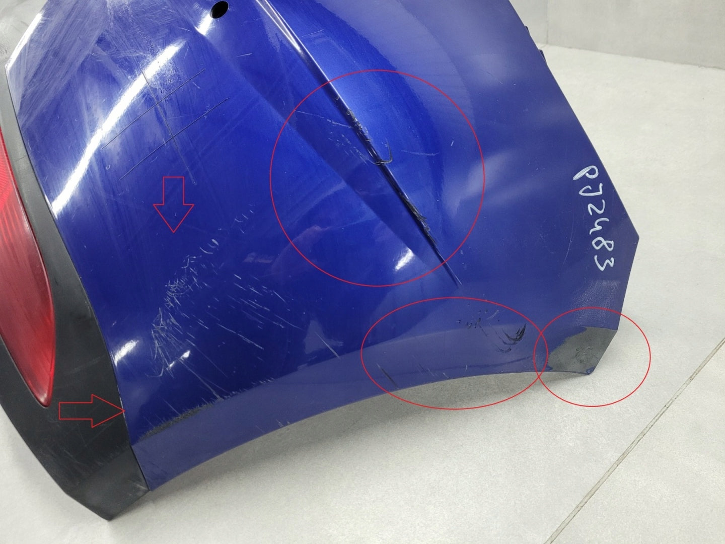 Rear bumper for Hyundai i20 III 3 20-23 RHD