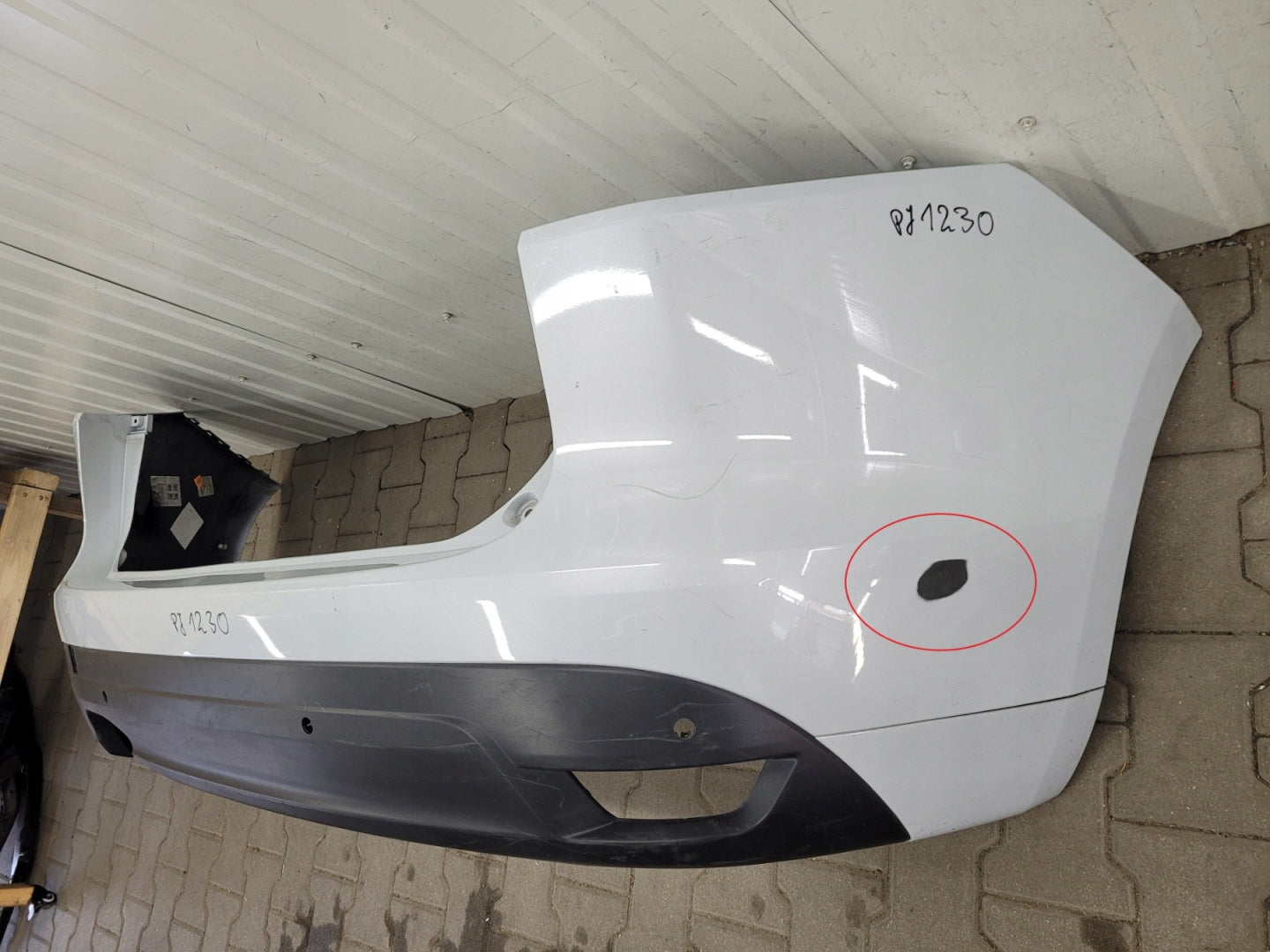 Rear bumper for JAGUAR F-PACE X761 16-20