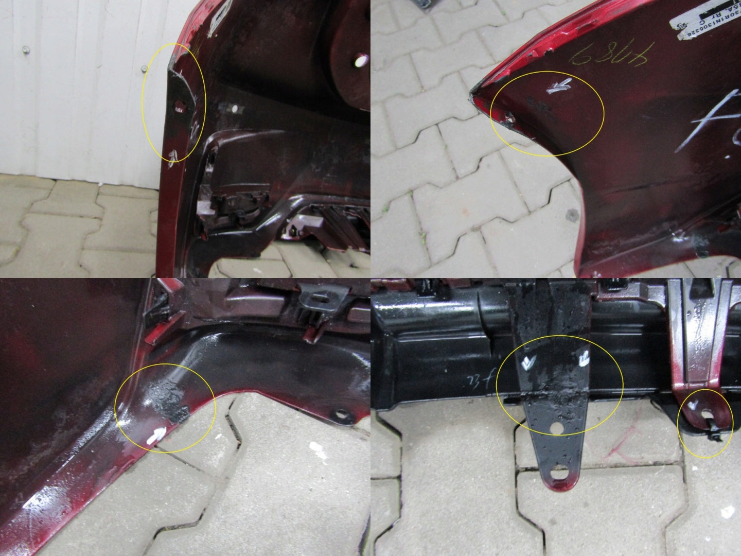 Rear Bumper for Lexus CT 200H CT200H LIFT 14-17 PDC