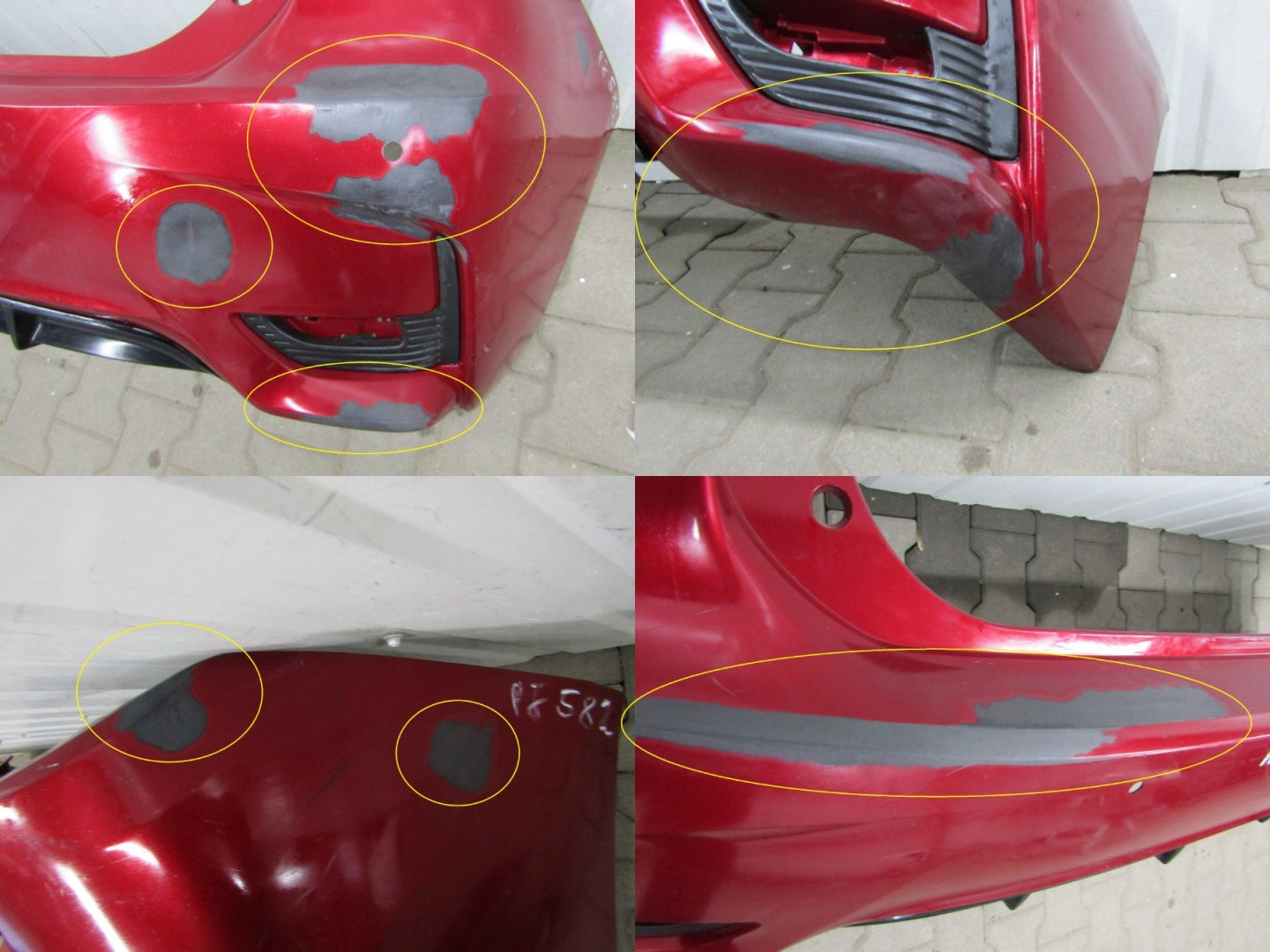 Rear Bumper for Lexus CT 200H CT200H LIFT 14-17 PDC