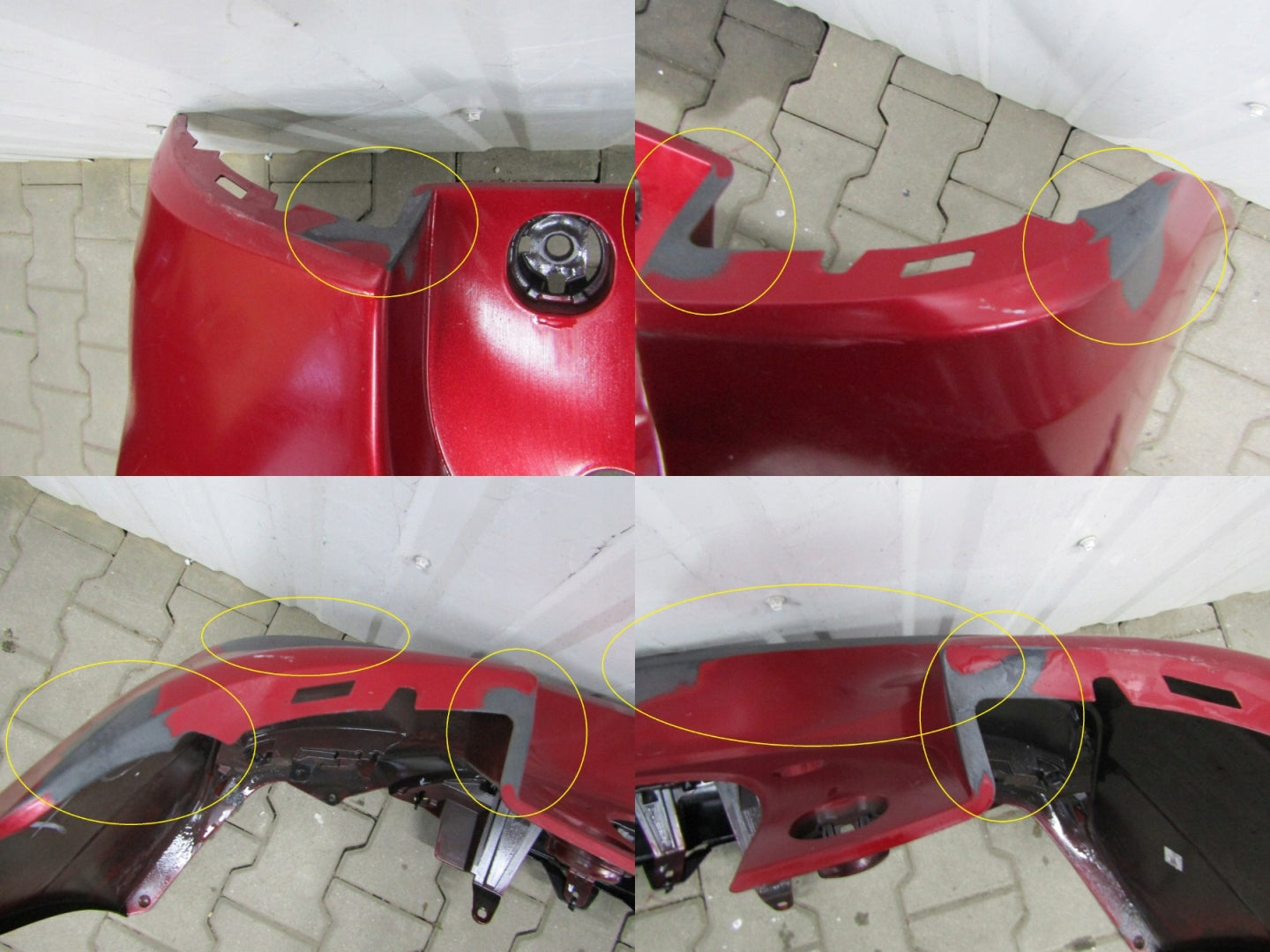 Rear Bumper for Lexus CT 200H CT200H LIFT 14-17 PDC