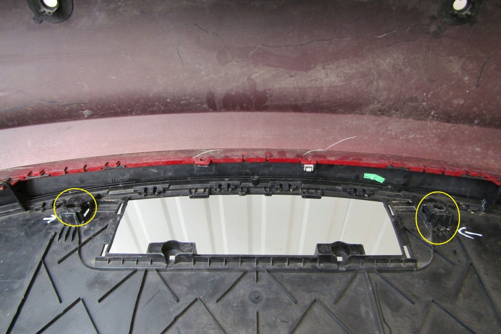 Tesla Model 3 III Rear Bumper (+ Plate)