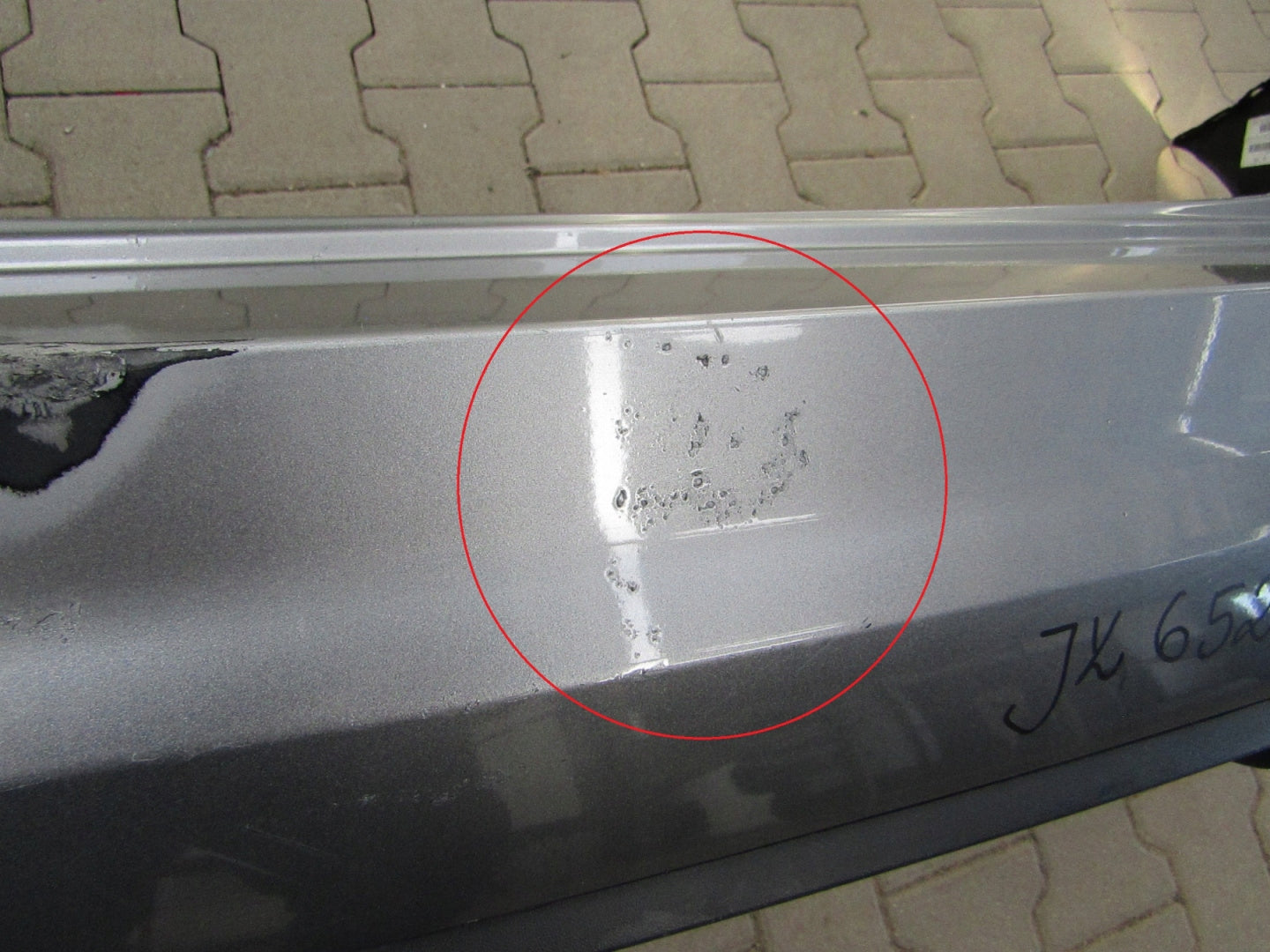 Rear Bumper VW Touran 2 II 5TA 15- 4PDC