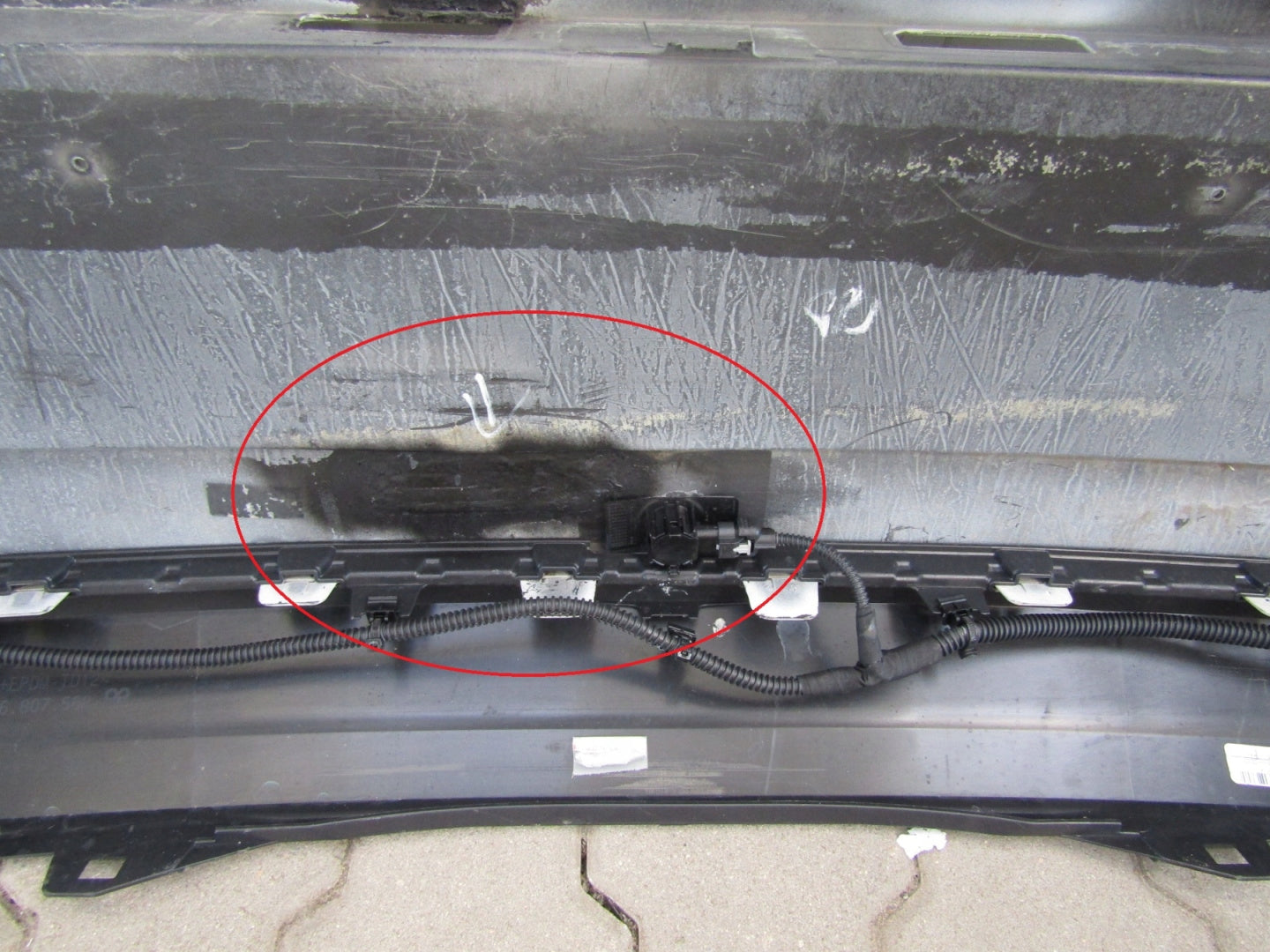 VW Up Lift Rear Bumper 16- (PDC)