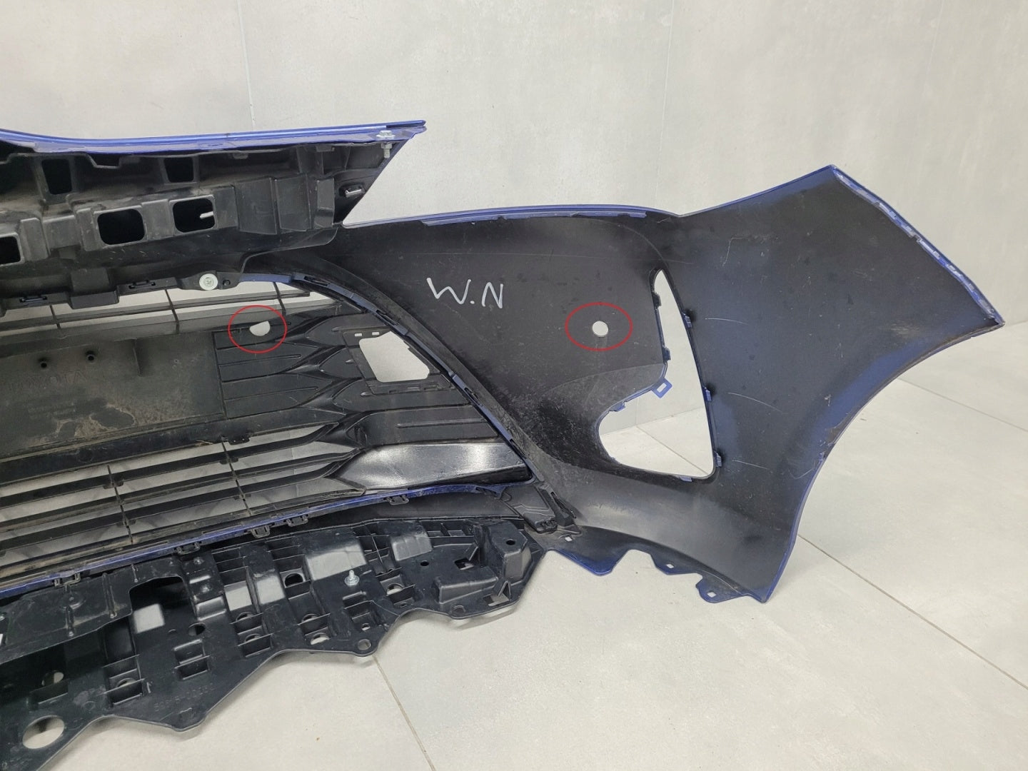 Front Bumper For Toyota Yaris 3 III Facelift 17-