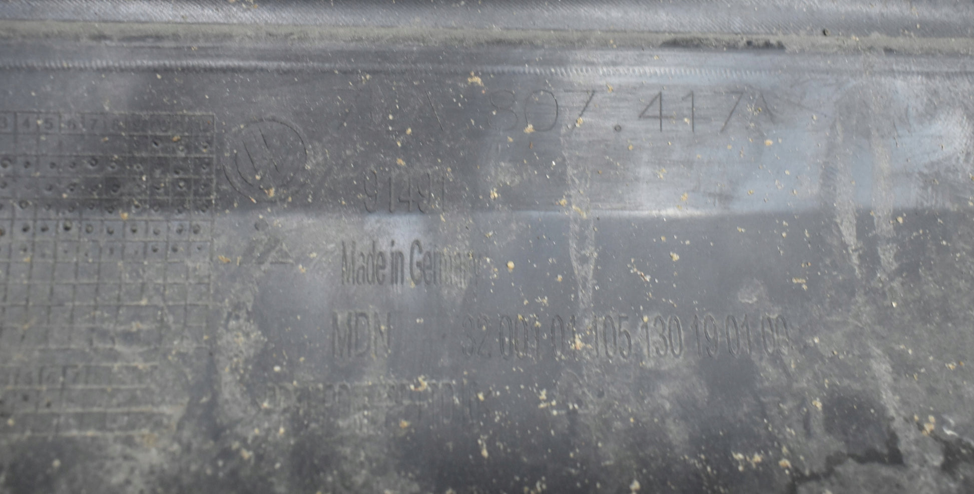 VW TRANSPORTER T6 7LA MULTIVAN CARAVELLE REAR BUMPER ORG