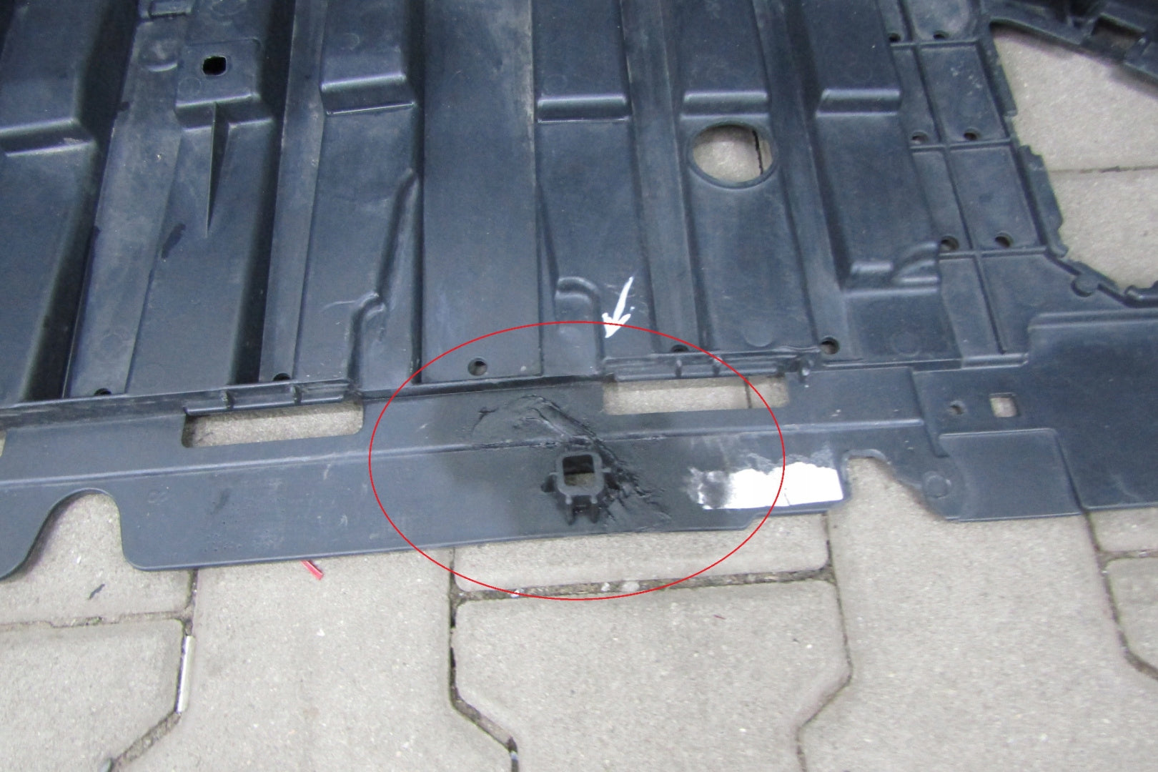 Front Bumper for Renault Clio 4 IV Lift 16- (Underside)