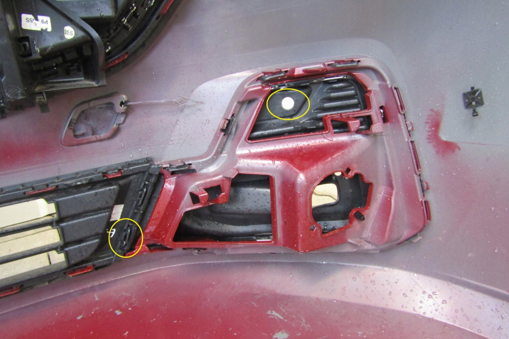 Front Bumper Ford Transit Connect 3 III 22-