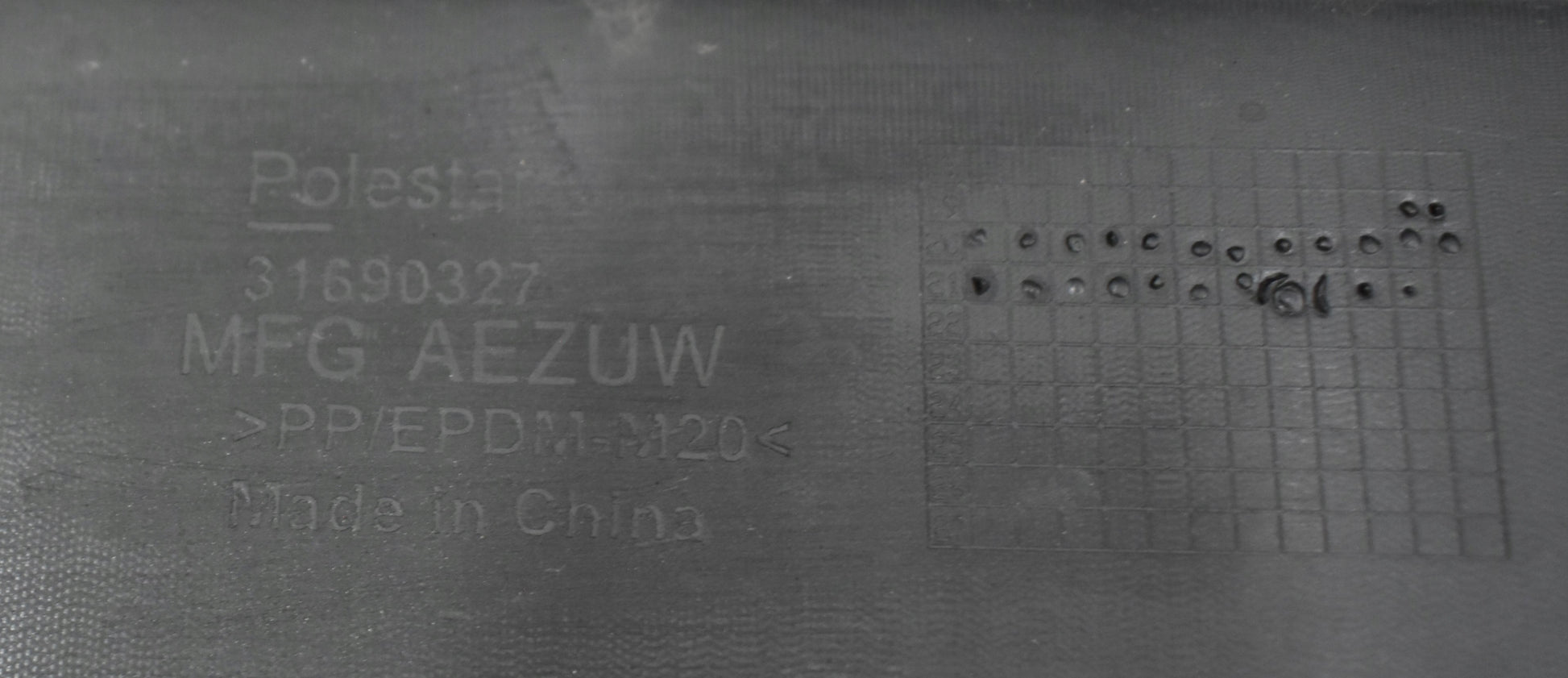 POLESTAR II FRONT BUMPER ORIGINAL + BOTTOM