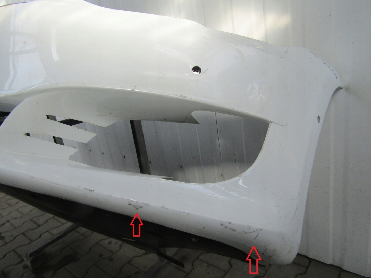 Front Bumper Tesla S Lift 16- (Plate + Frame)
