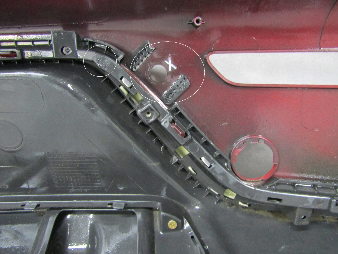 Rear bumper KIA NIRO I 16-19