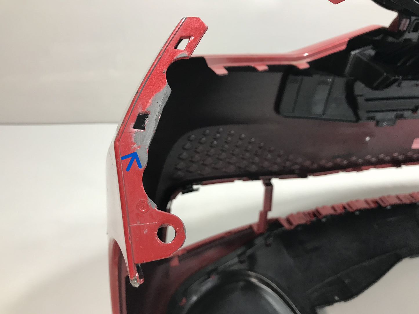 Volkswagen ID.3 ID3 2019 -  Front Bumper with parking sensor holes used Genuine OEM: 10A807221, 3200101209