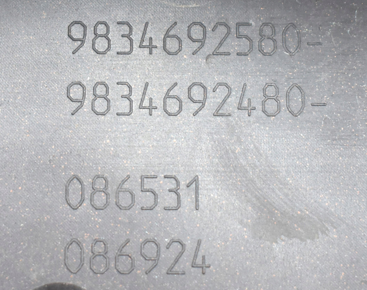 CITROEN C4 III FRONT BUMPER ORG