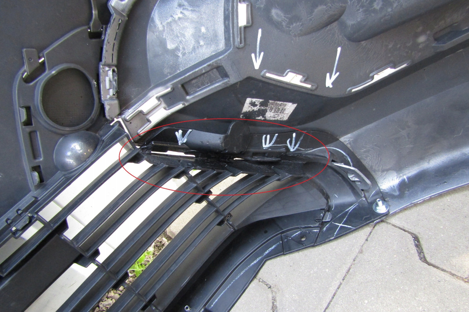 Front Bumper Opel Combo E LIFE 18-