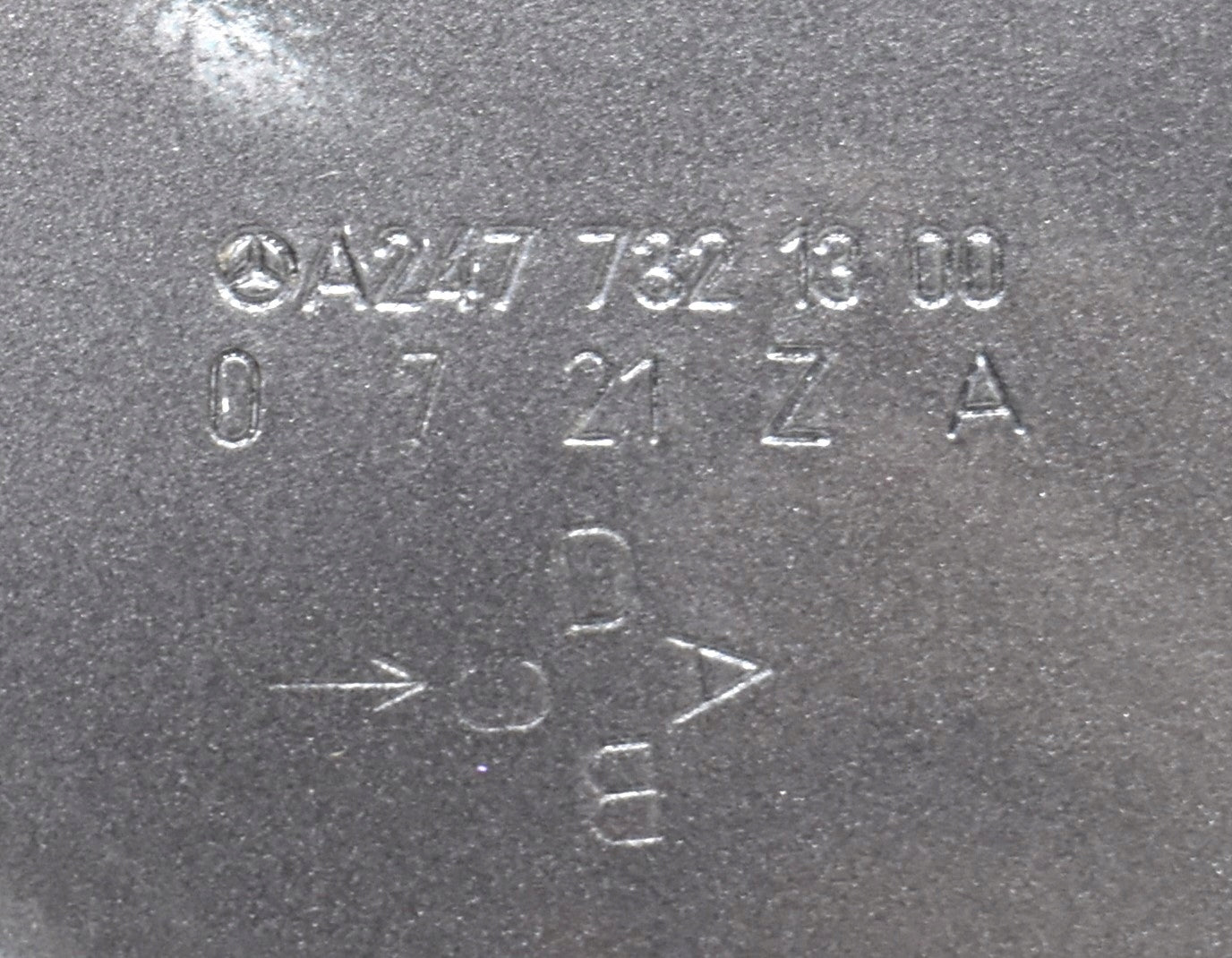 MERCEDES B-CLASS W247 LEFT REAR DOOR ORG