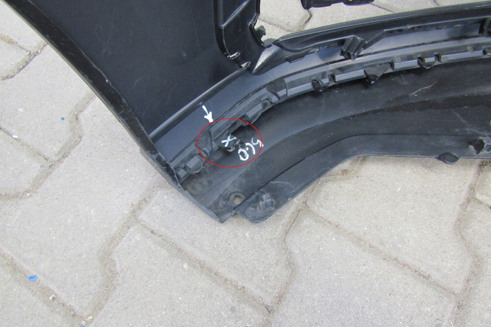 Front bumper VW GOLF VII 7 LIFT GTE 17-20