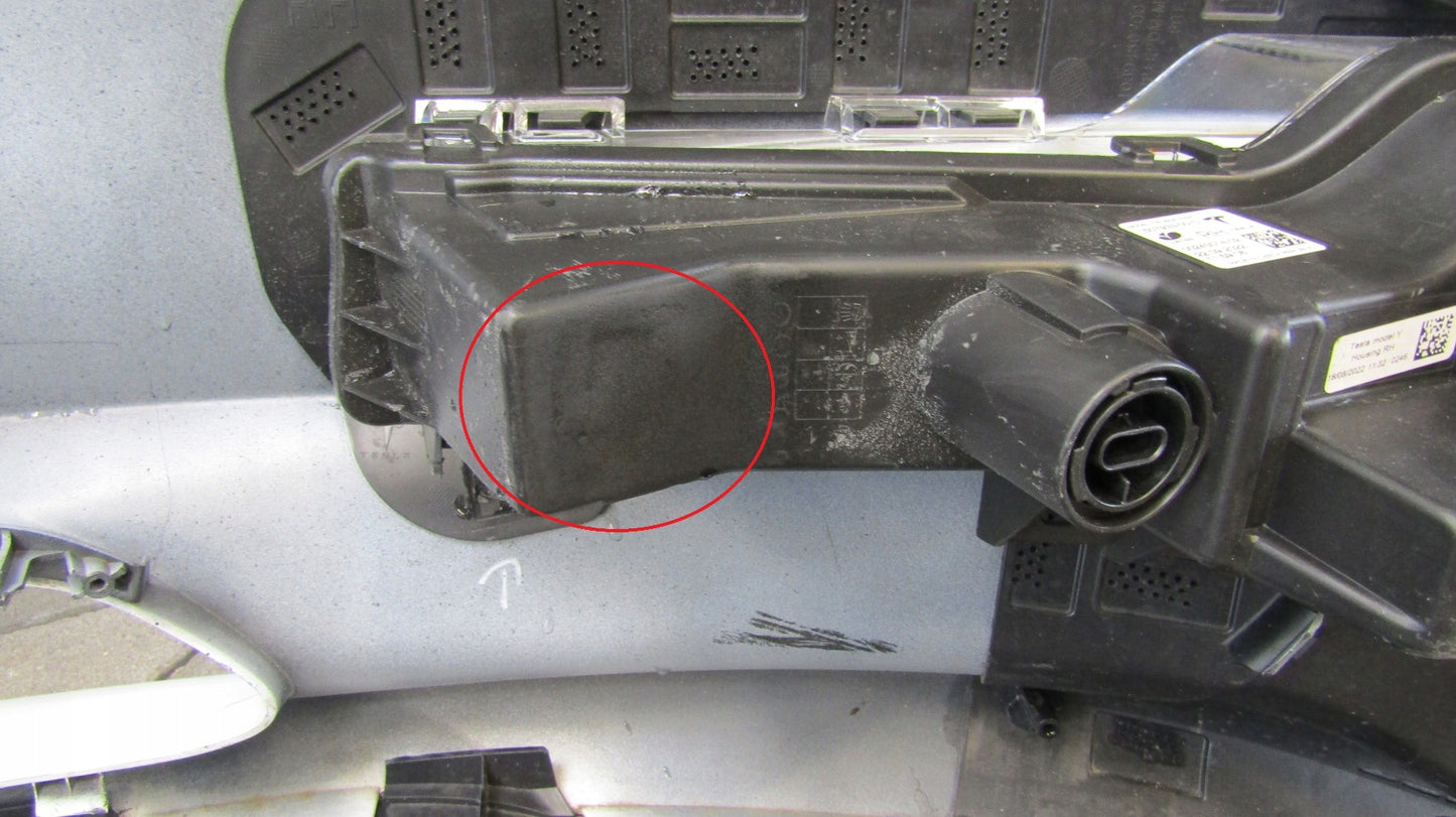 Front Bumper Tesla Model 3 III 17-