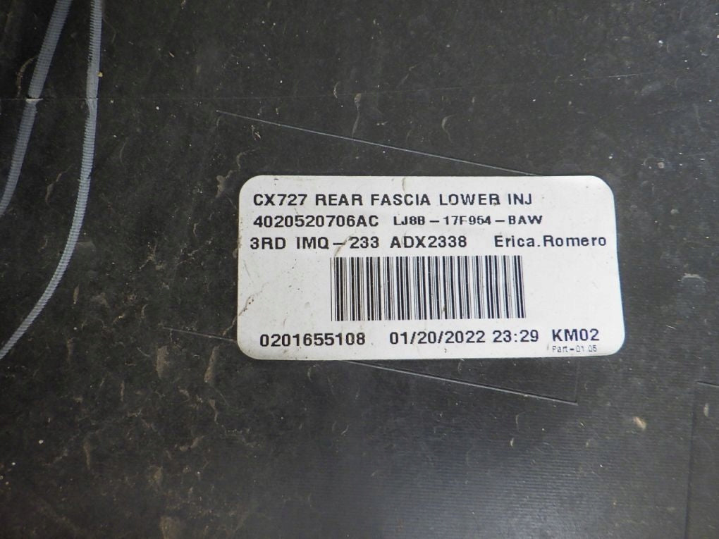 FORD MUSTANG MACH-E 21- Rear bumper spoiler extension