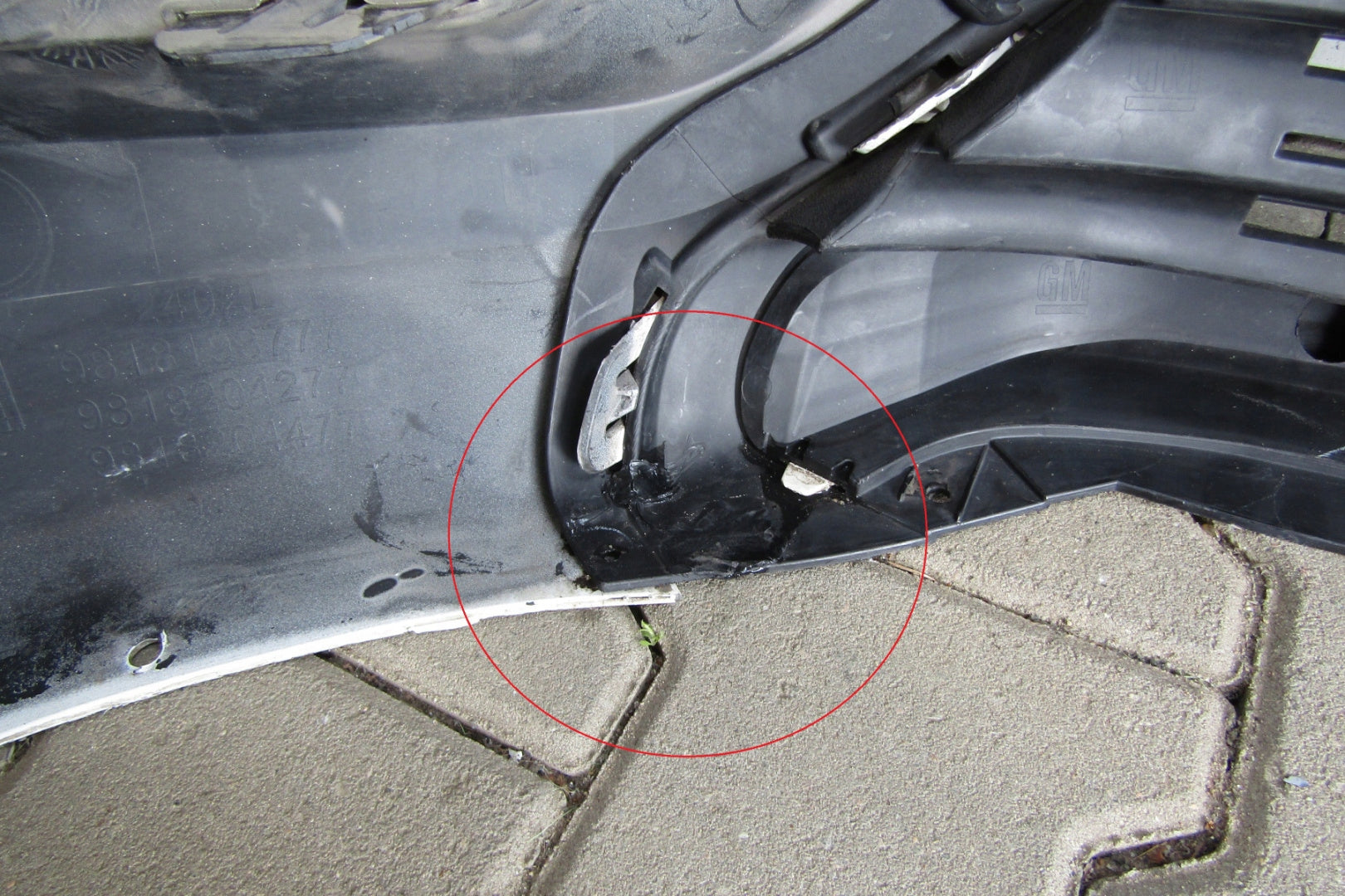 Front Bumper Opel Combo E LIFE 18-