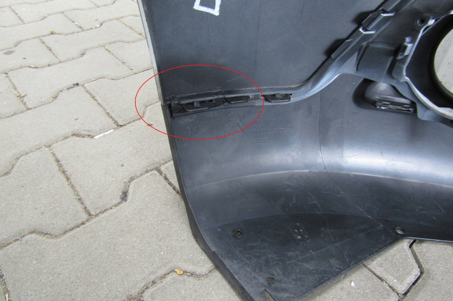 Front Bumper Compatible with Peugeot 2008 I 13-16