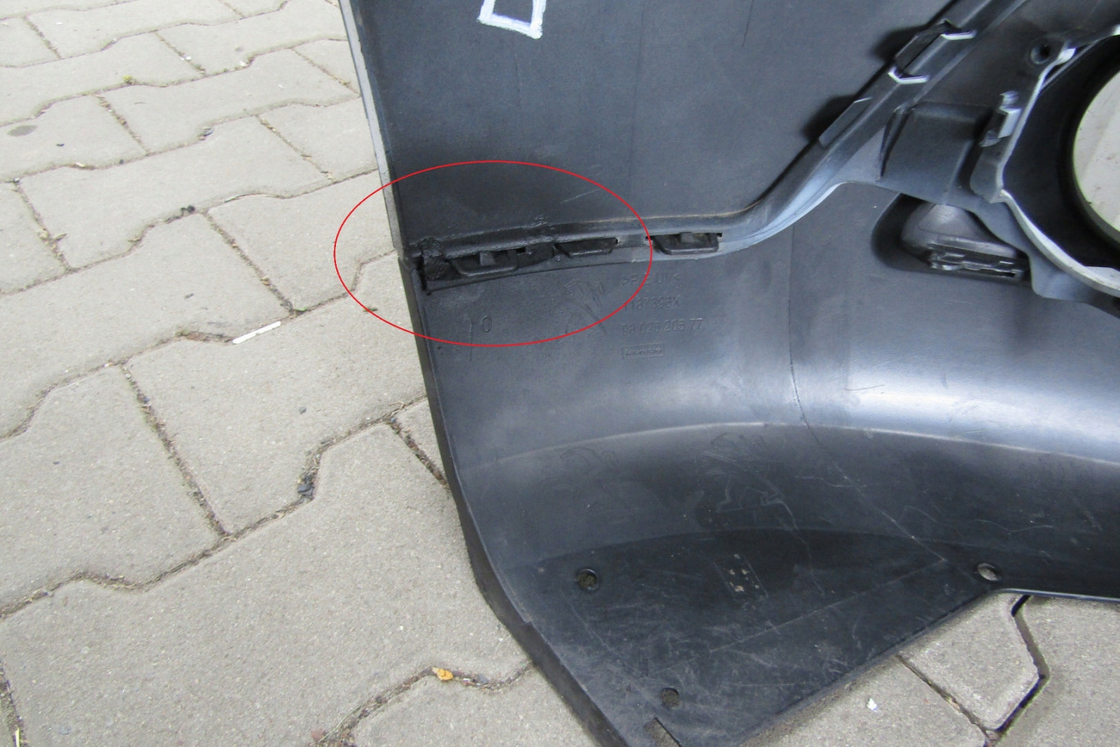 Front Bumper Compatible with Peugeot 2008 I 13-16