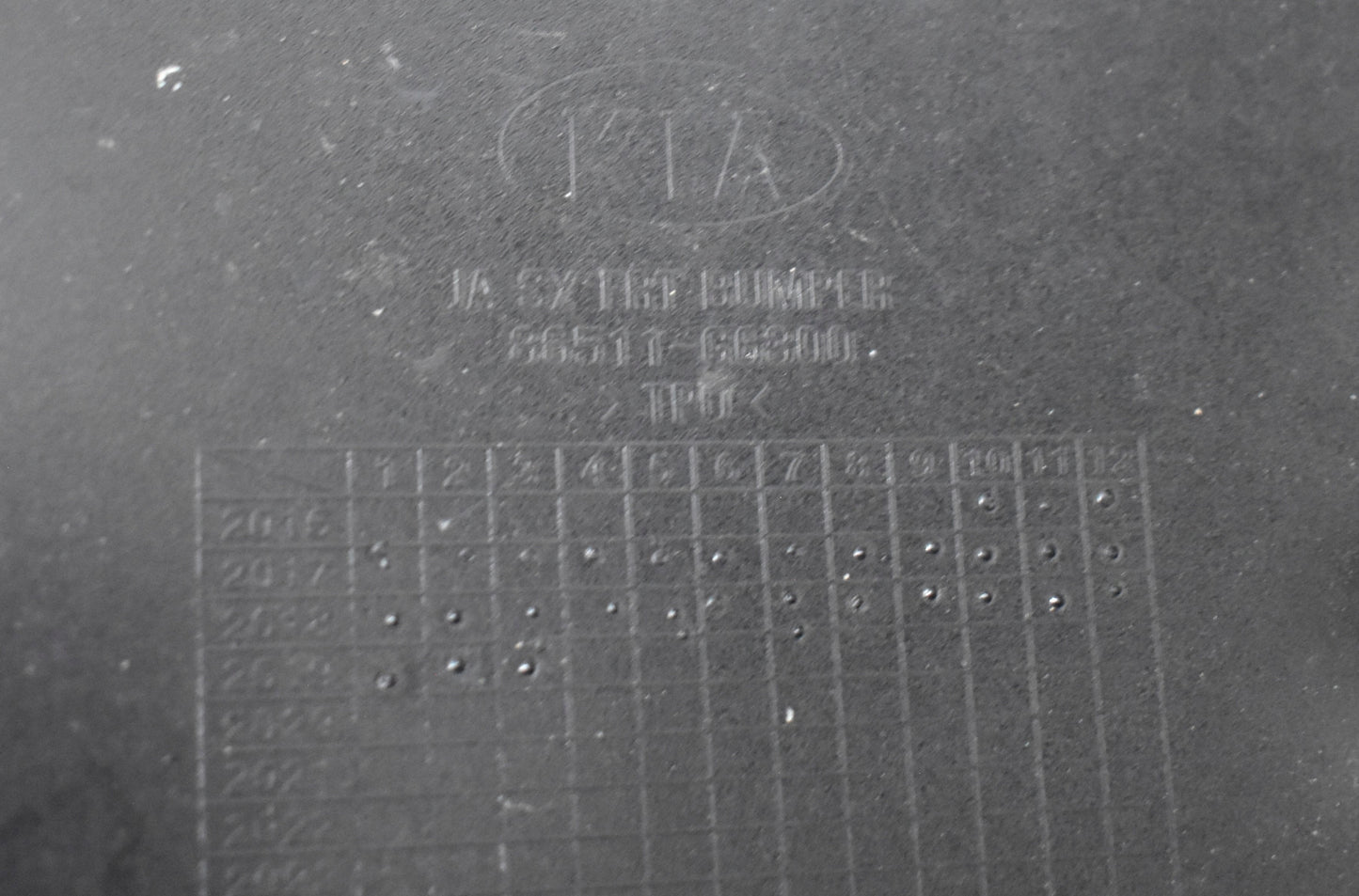 KIA PICANTO III GT LINE FRONT BUMPER ORG