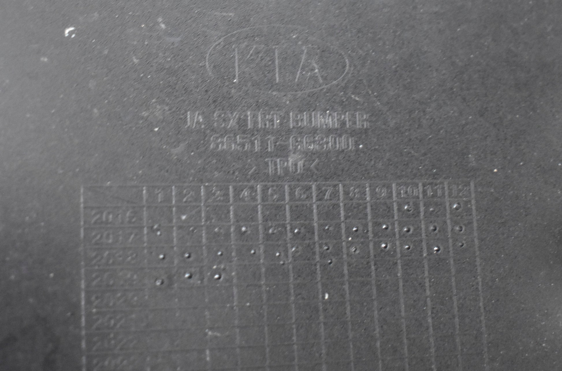 KIA PICANTO III GT LINE FRONT BUMPER ORG