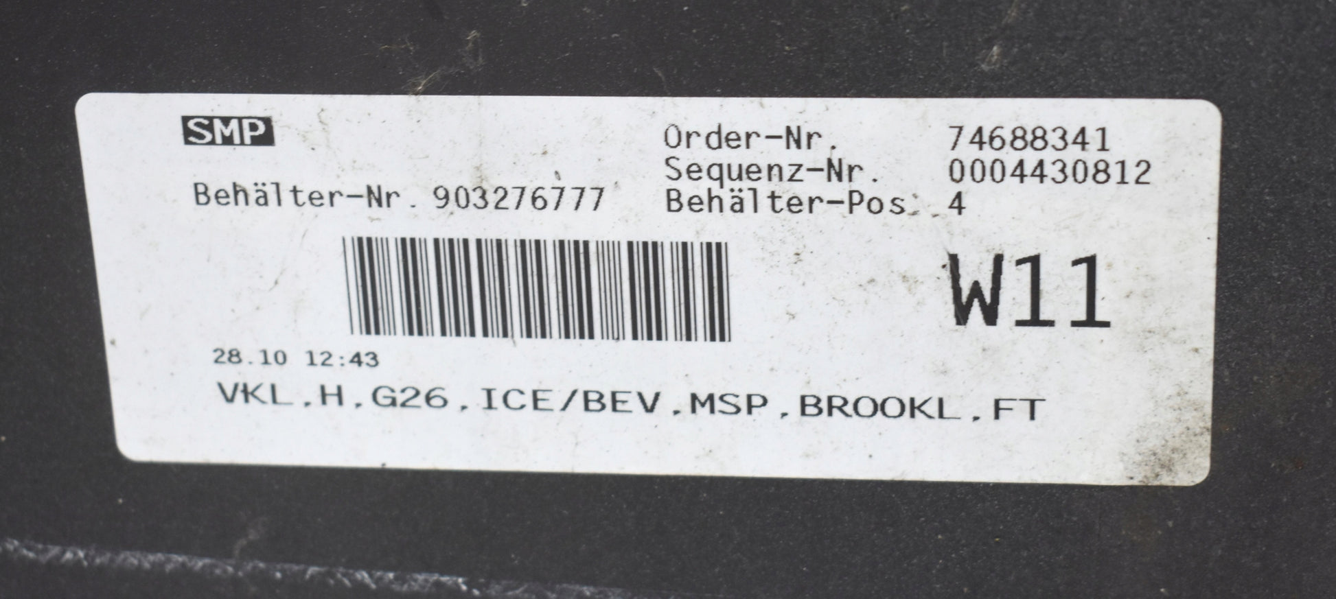 BMW 4 G26 M Sport Package Rear Bumper Original + Lower Section