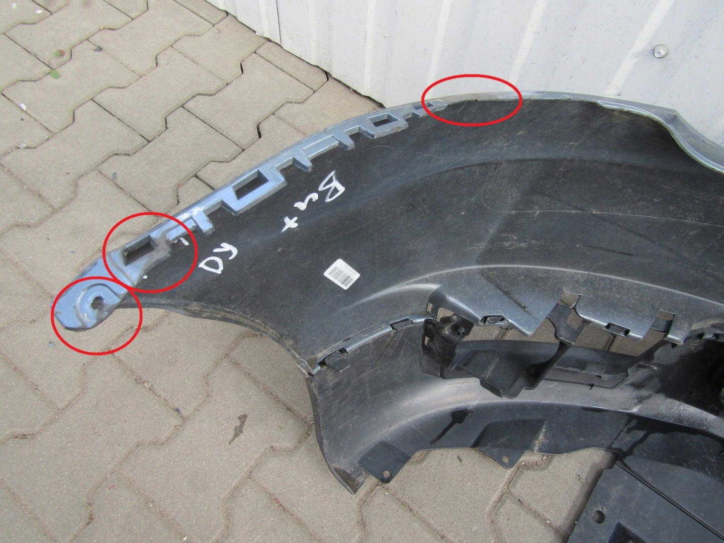 Front bumper Mitsubishi Colt 6 VI Lift Z30 08-12