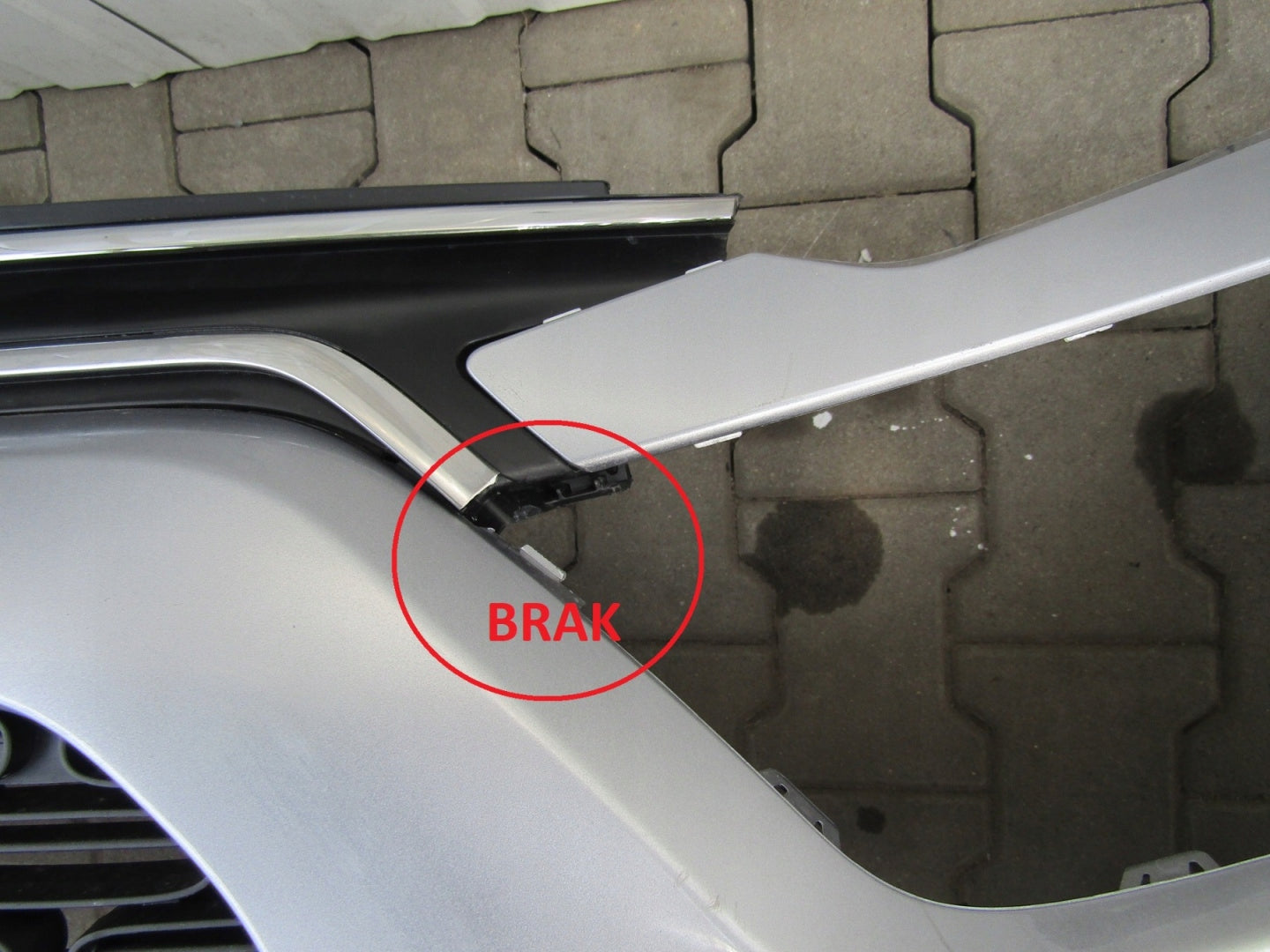 Front Bumper Citroen C3 III Facelift 20-