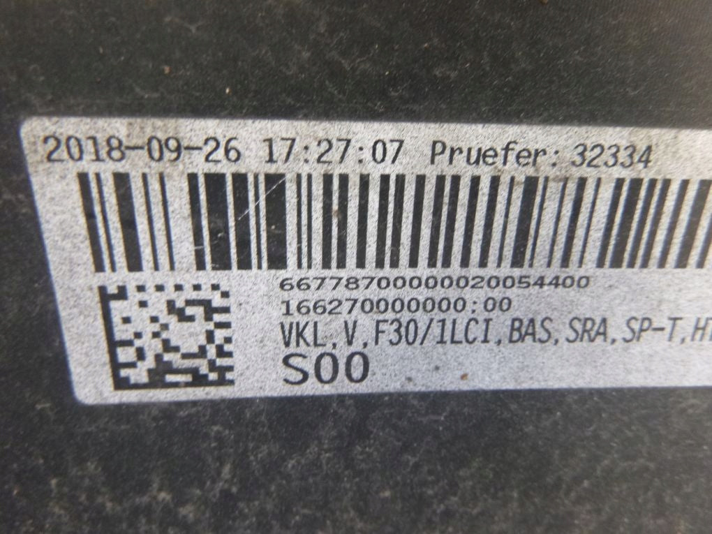 BMW 3 F30 F31 LIFT LCI front bumper