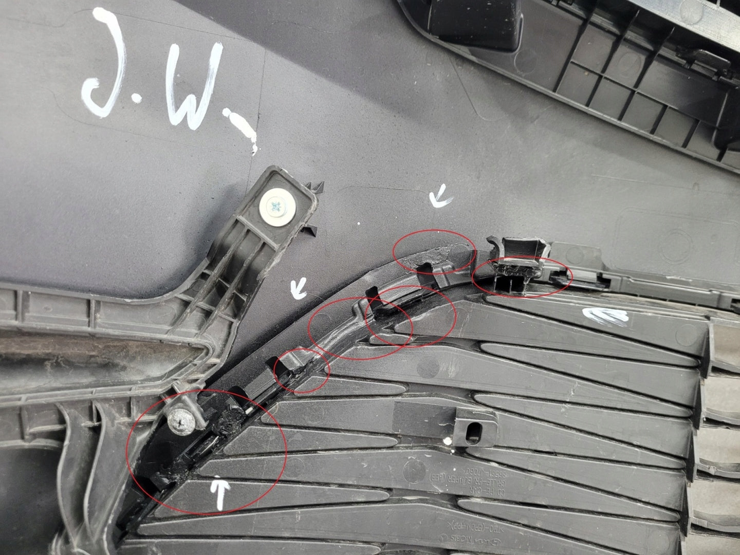 Kia Ceed III 3 lift Front Bumper 21-